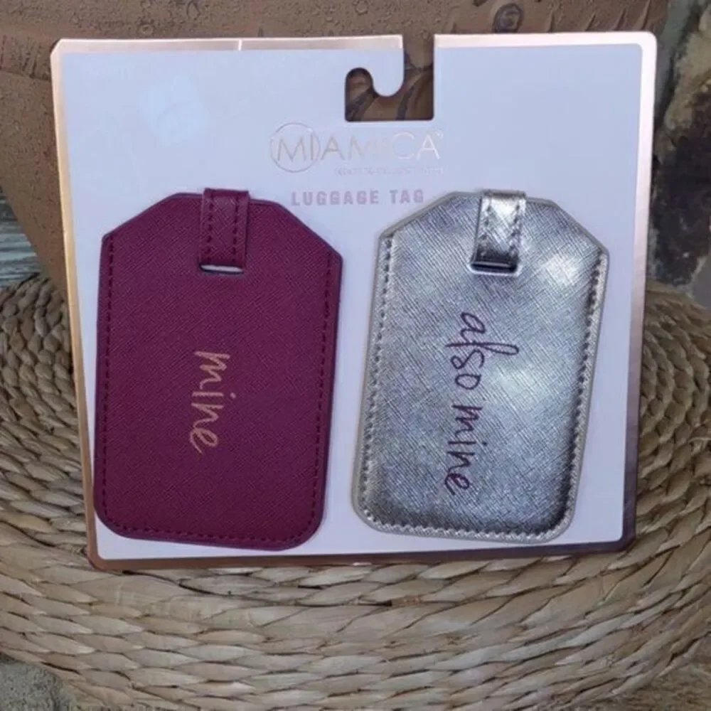 Miamica Luggage Tags Set - Picture 1 of 5
